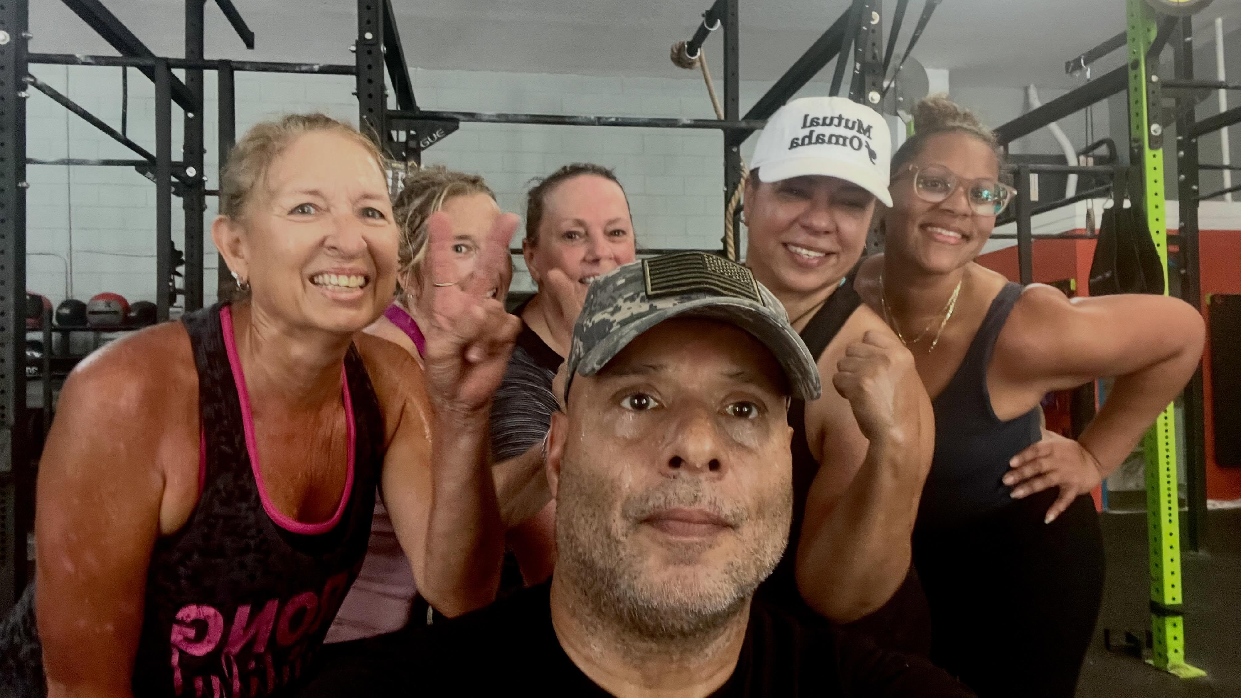 Coach Arqui and members training